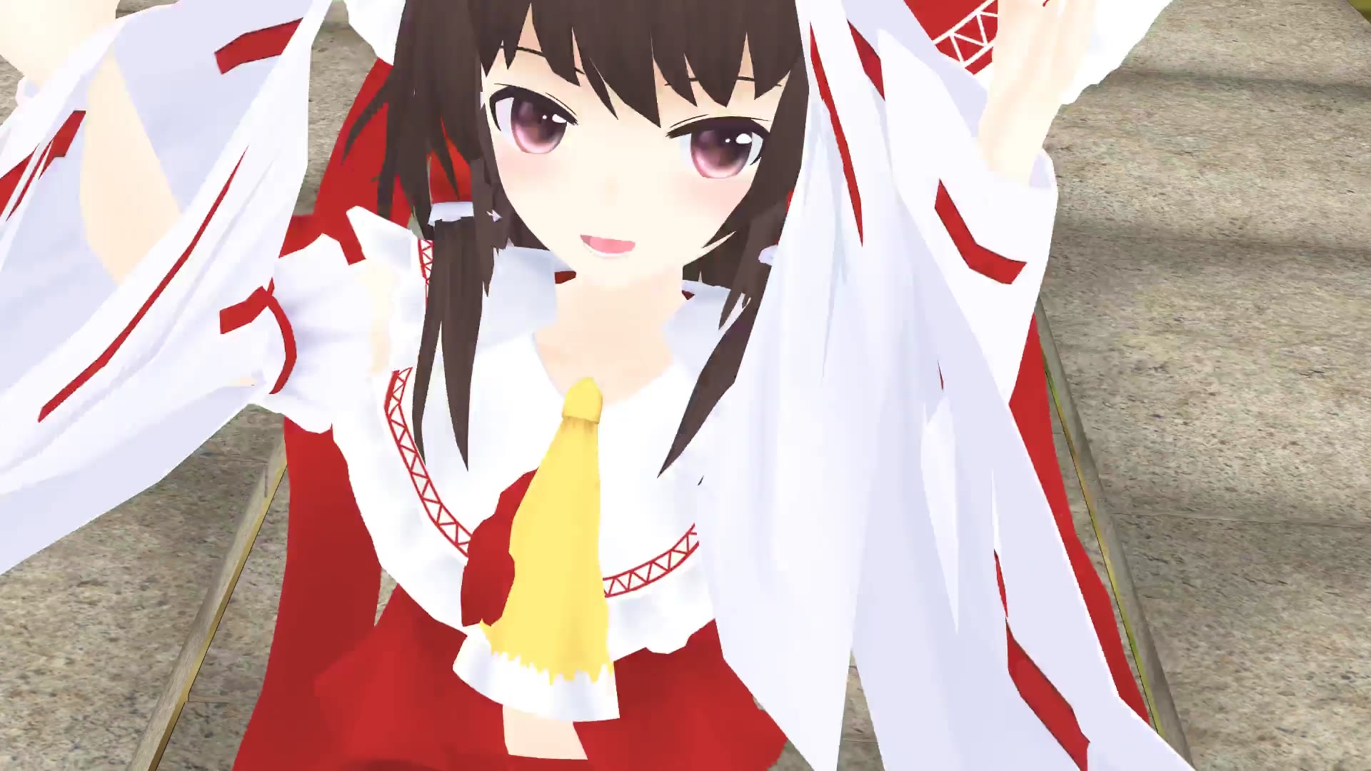 【东方MMD】博丽灵梦【ワタシノテンシ】